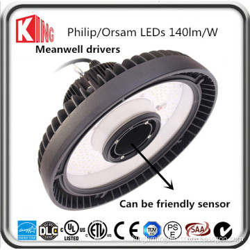 High brightness 140lm/w 150w ufo led high bay light